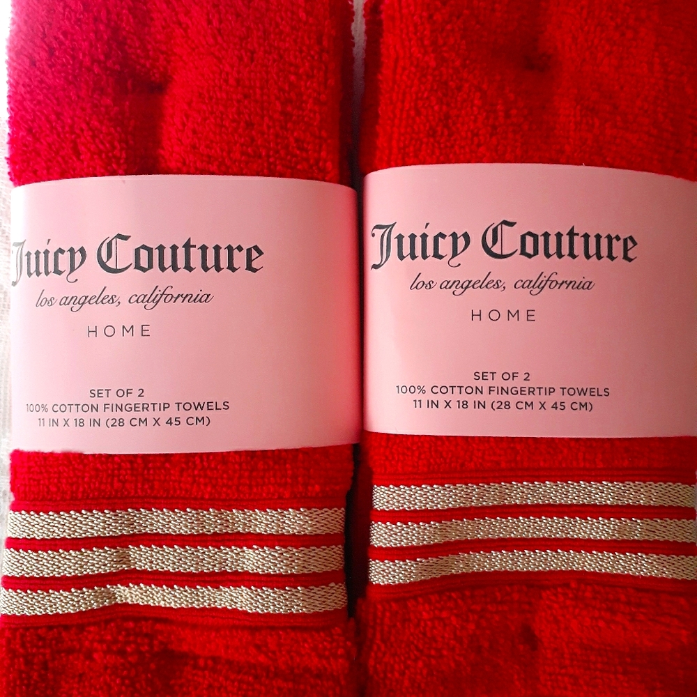 Juicy Couture Wash Towels